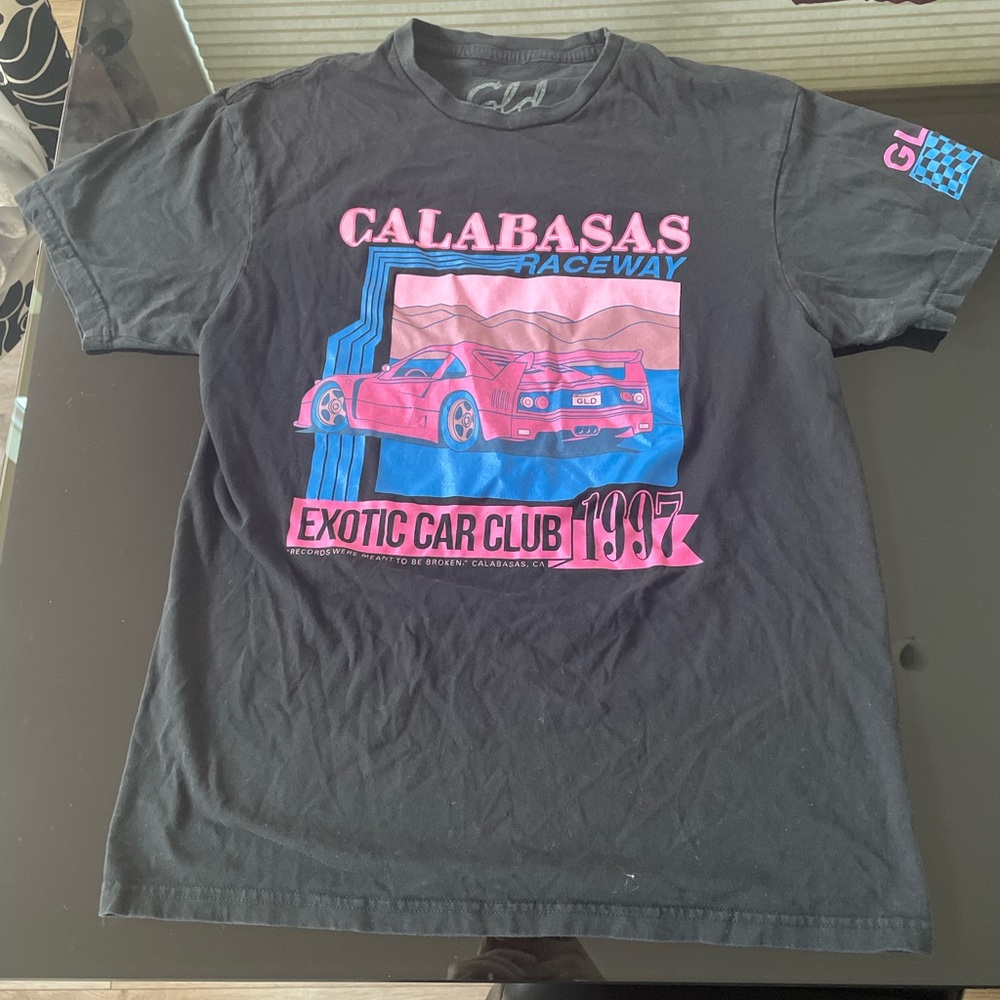 GLD Calabasas Exotic Car Club Shirt Medium
